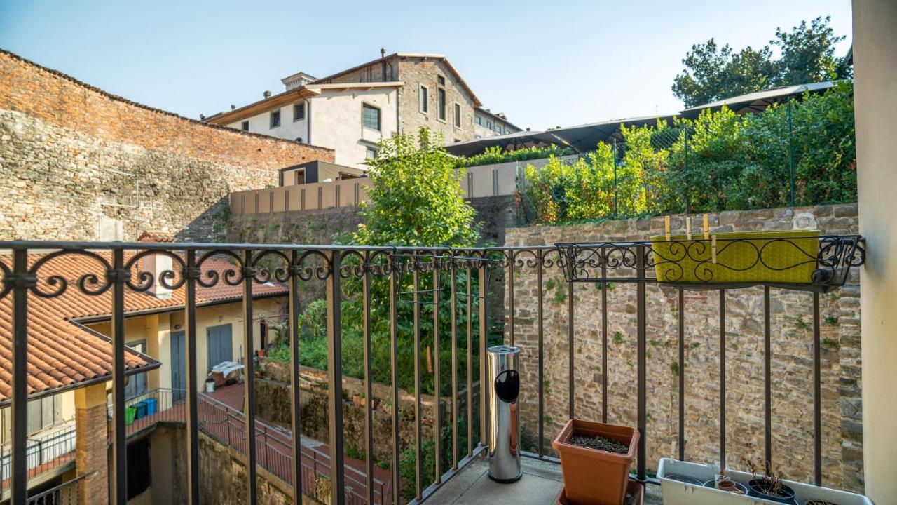 Splendida Vista Su Citta Alta Appartement Bergamo Buitenkant foto