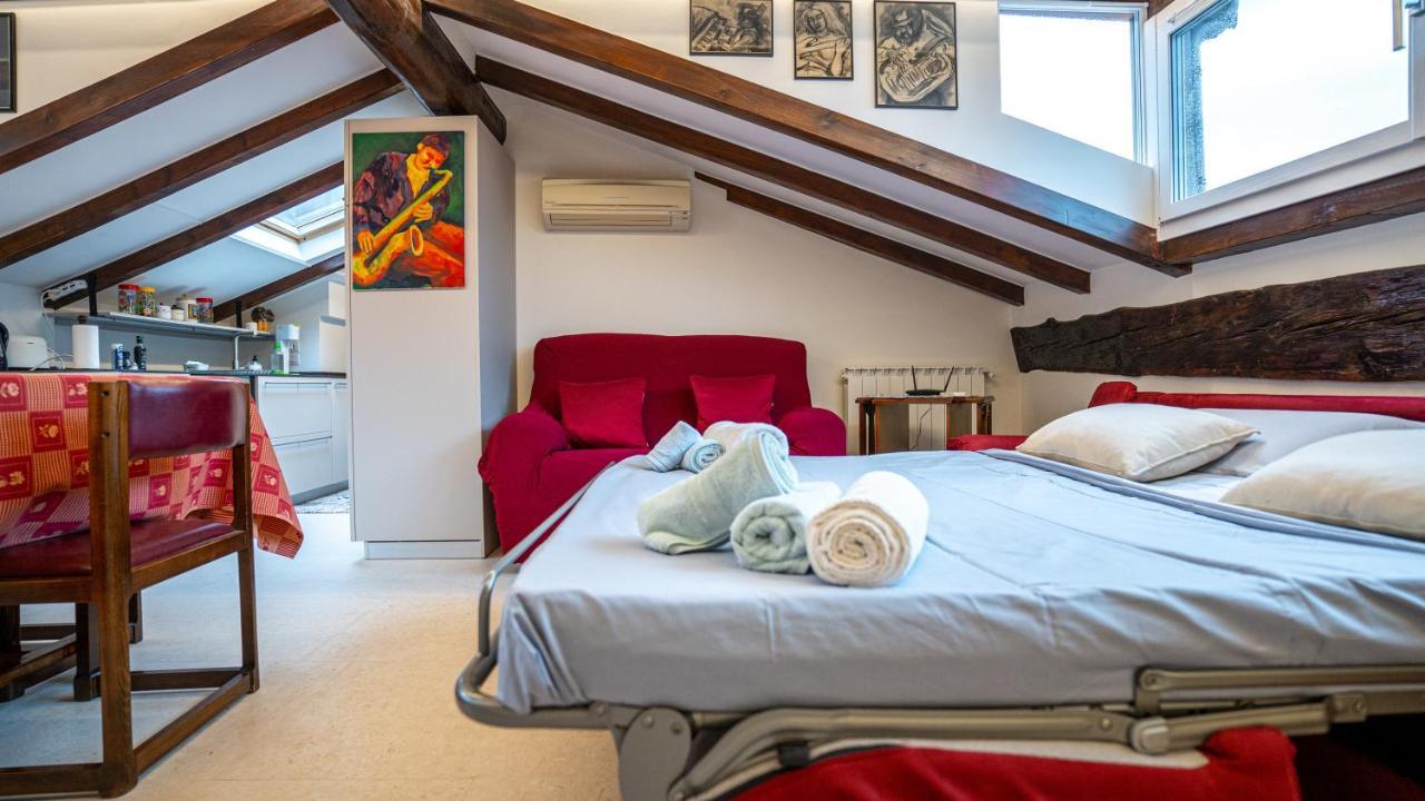 Splendida Vista Su Citta Alta Appartement Bergamo Buitenkant foto