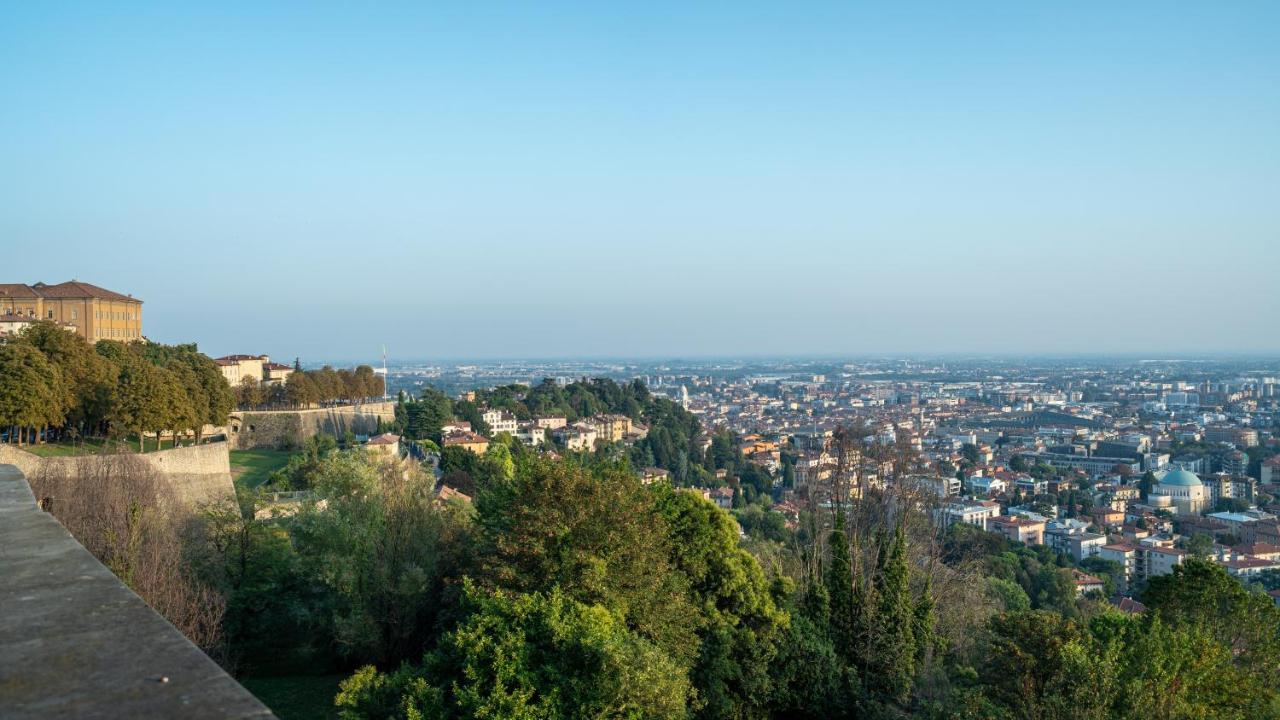 Splendida Vista Su Citta Alta Appartement Bergamo Buitenkant foto