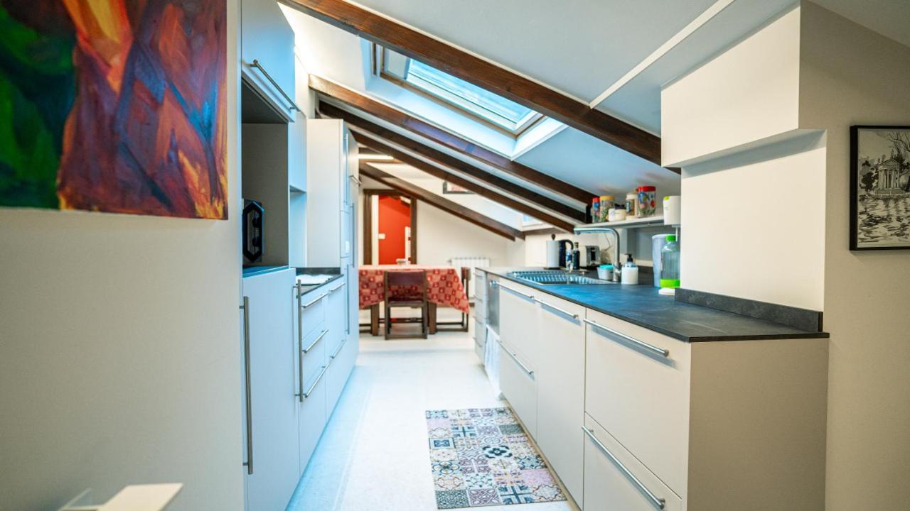Splendida Vista Su Citta Alta Appartement Bergamo Buitenkant foto